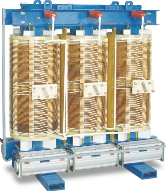 inside electrical transformer